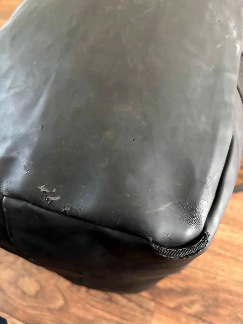 RAINS Hilo Waterproof Weekend Bag Duffle Black